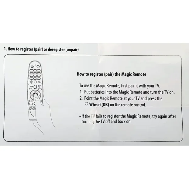 Daljinski za LG AN-MR18BA MAGIC