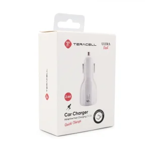 Auto punjac Teracell Ultra DC02 QC 2.4A sa micro USB kablom