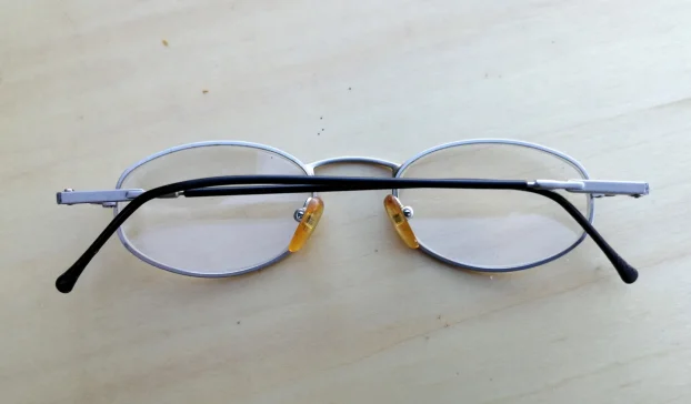 Vintage Metal Vista dioptrijski ram OVAL Made in Italy