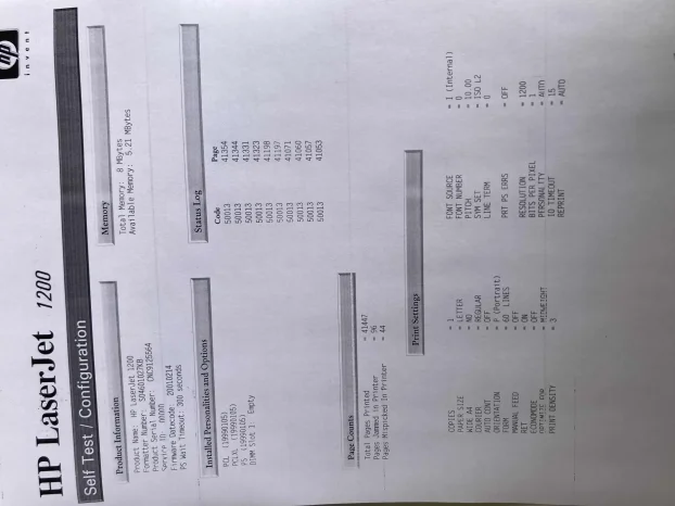 hp 1200 laserski stampac