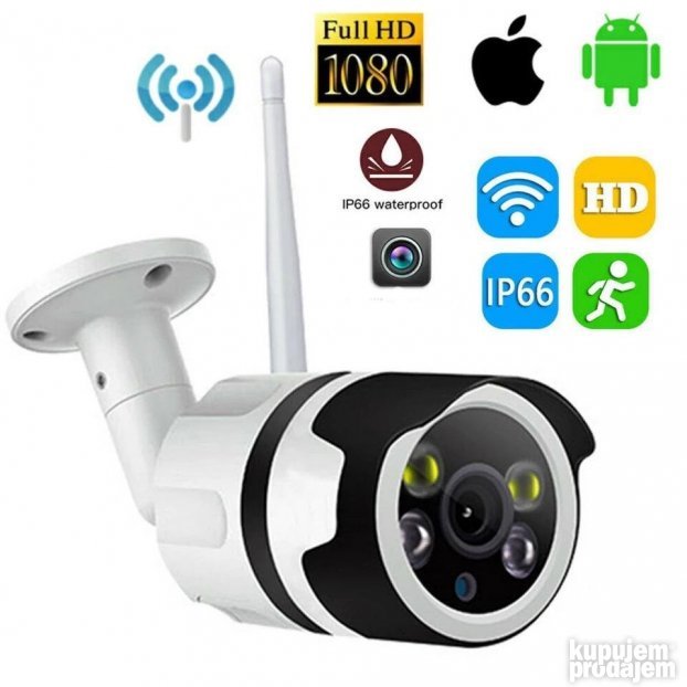 KAMERA WIFI 8mp bezicna ip pametna camera za sigurnost kuce