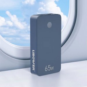 Powerbank za laptop Libower LP-P5 65W 18000mAh fast plava