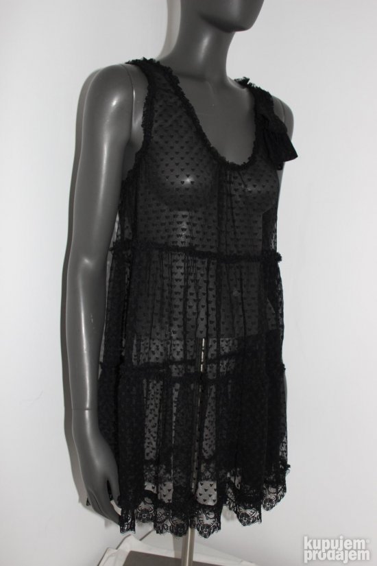 Twin set sexy spavacica mini crna S/M/38 skupocena