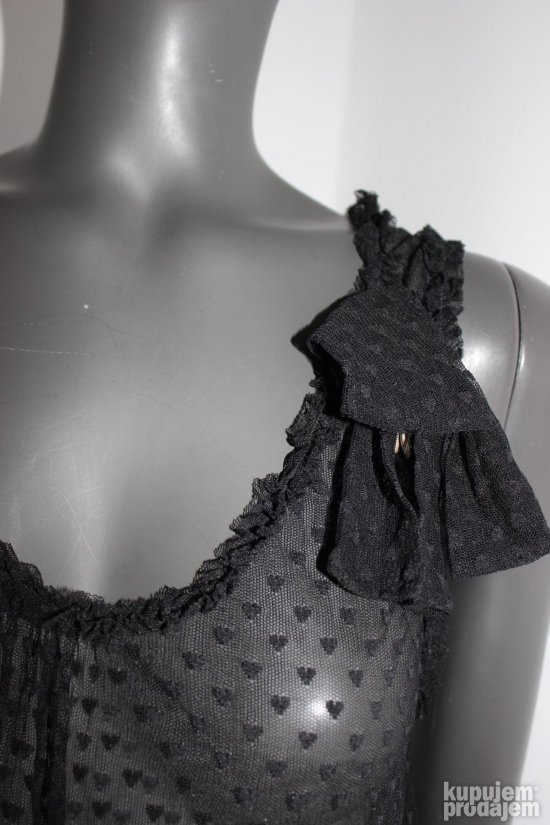 Twin set sexy spavacica mini crna S/M/38 skupocena