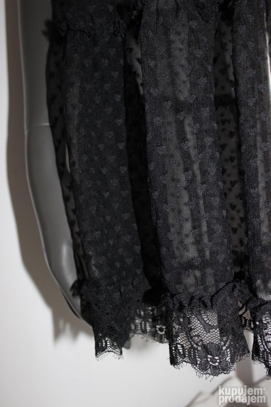 Twin set sexy spavacica mini crna S/M/38 skupocena