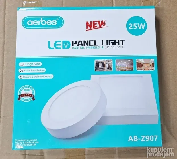 Italijanski LED paneli 18W i 25W kvalitetni