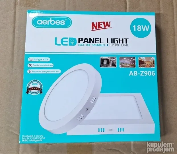 Italijanski LED paneli 18W i 25W kvalitetni