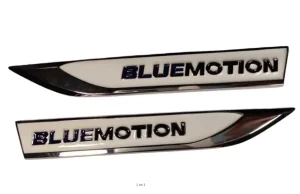 Natpis Bluemotion silver beli znak spicevi znacke za VW