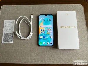 Honor 200 lite 256/8GB Cyan Lake/Garancija/Odlican