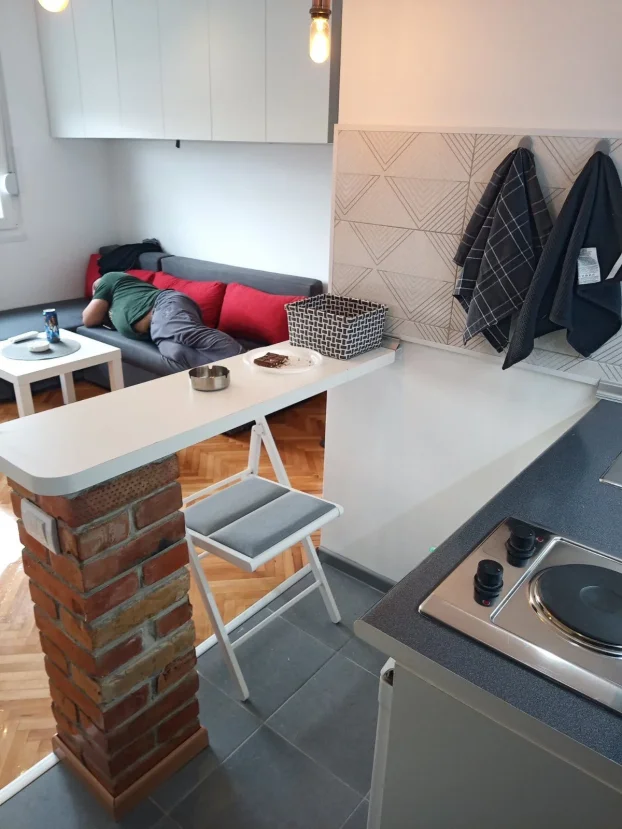 MENJAM i doplacujem za 1.0, Pančevo, Donji Grad, 0.5 garsonjera, 17 m²