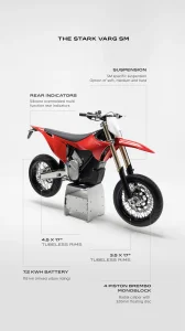 Stark Varg SM ( Supermoto ) A1 NOVO