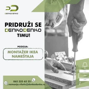 Montazer IKEA nameštaja