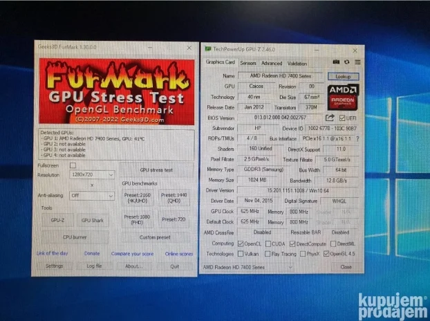 Graficka AMD Radeon HD 7400 1GB DDR3