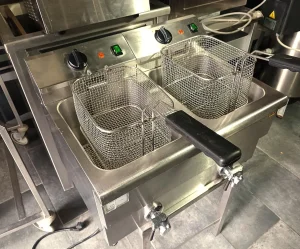 Friteza dvodelna nemacka " Horeca" 2X8L