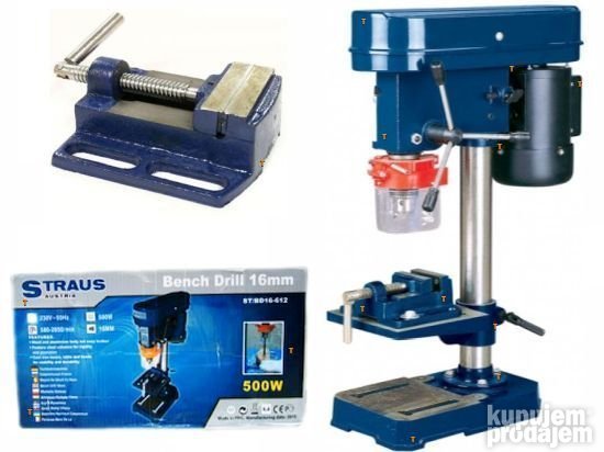 Stubna busilica Straus od 13mm i 16mm prihvatom 500w