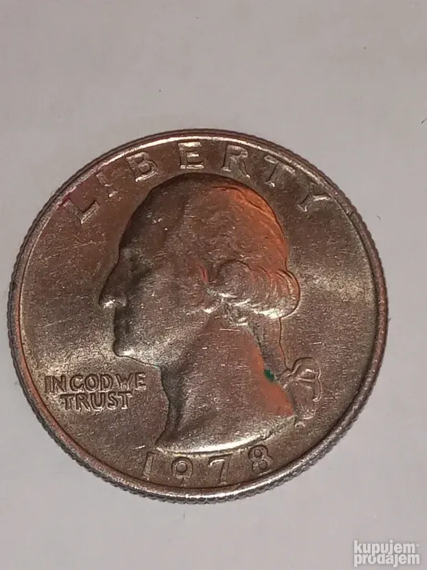 Quarter dollar 1978. Washinton