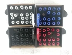 NOVO! Trkačke aluminijumske matice za točak F22mmxH90mm