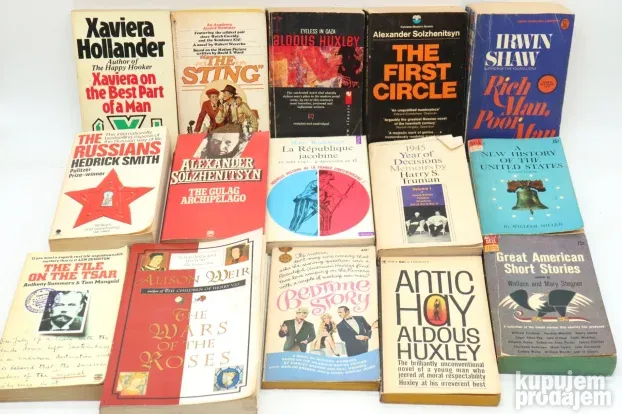 Knjige izdanja na Engleskom jeziku 1960te komad ili sve