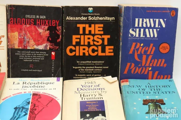 Knjige izdanja na Engleskom jeziku 1960te komad ili sve