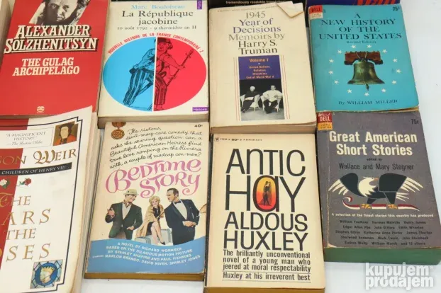 Knjige izdanja na Engleskom jeziku 1960te komad ili sve