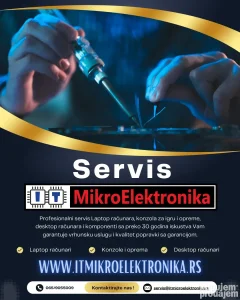 Kompletan servis konzola za igru i opreme.