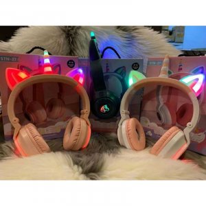 Bluethoot slusalice jednorog svetleci