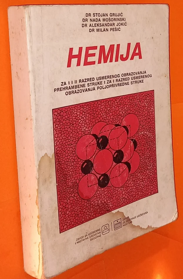 Hemija 1 2 Grujić Mošorinski Jokić Pešić
