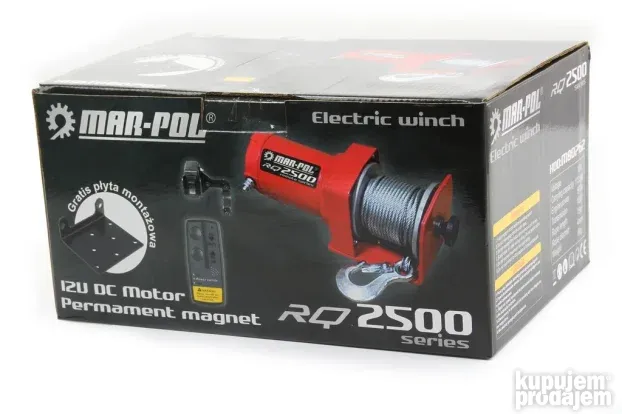 M80762 Vitlo 1133kg (2500LBS) na lageru!