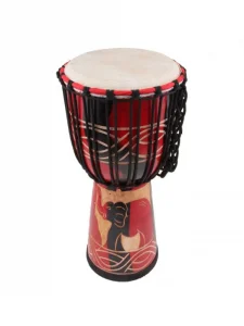 Flight TD4-8 Djembe 8" Red BLK