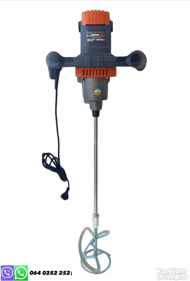 KZUBR Mešac mikser za boju i malter 1400W