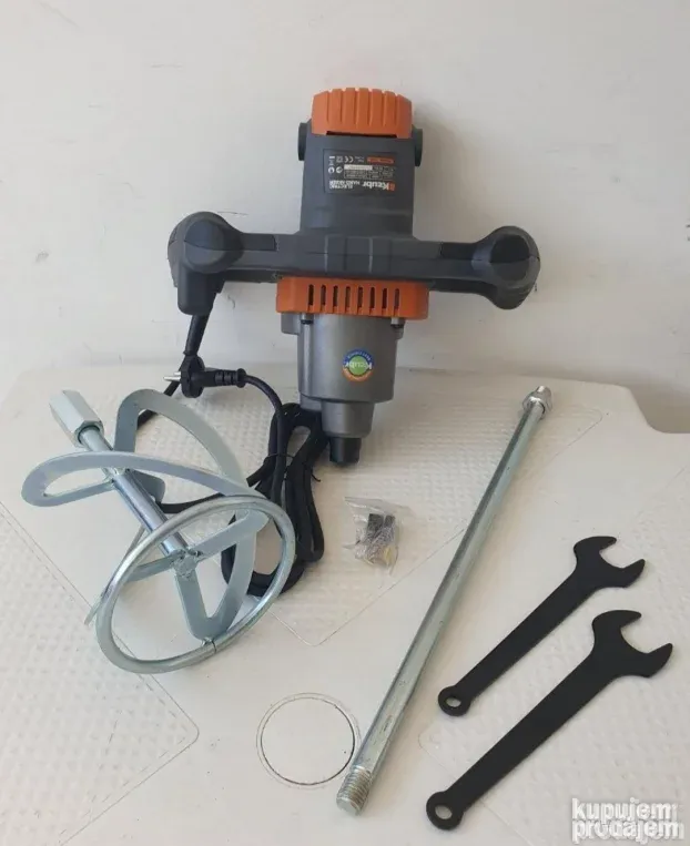 KZUBR Mešac mikser za boju i malter 1400W