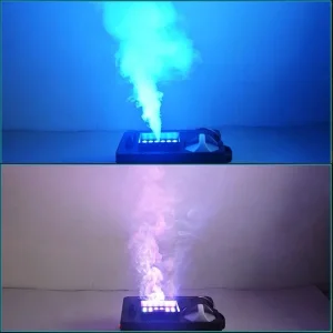 DIM MASINA smoke MACHINE 1500w visebojna rasveta i magla