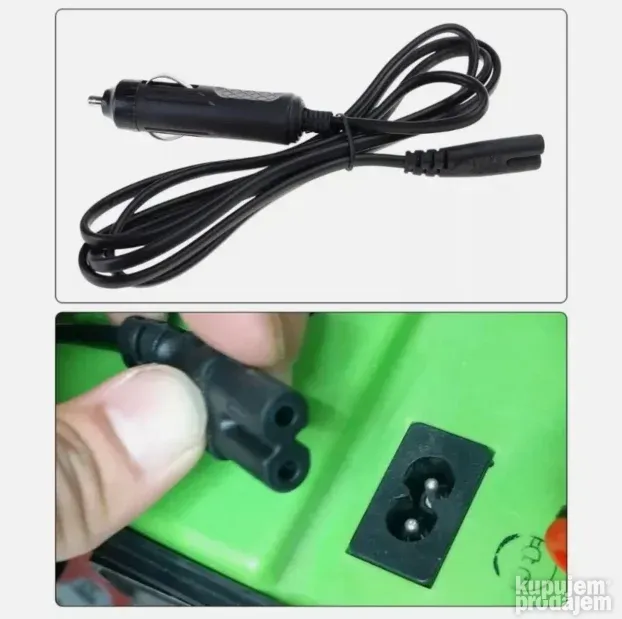 Napojni kabal za auto frižidere i lunch box 12/24 V