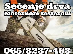 Uslužno sečenje drva Mladenovac
