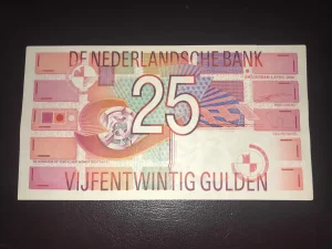 Holandija 25 guldena.