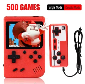 Retro mini konzola - 500 igrica - za 2 igrača