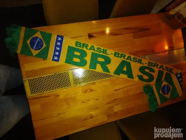 navijački šal brazilske fudbalske reprezentacije