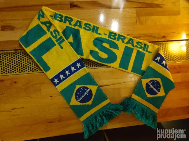 navijački šal brazilske fudbalske reprezentacije