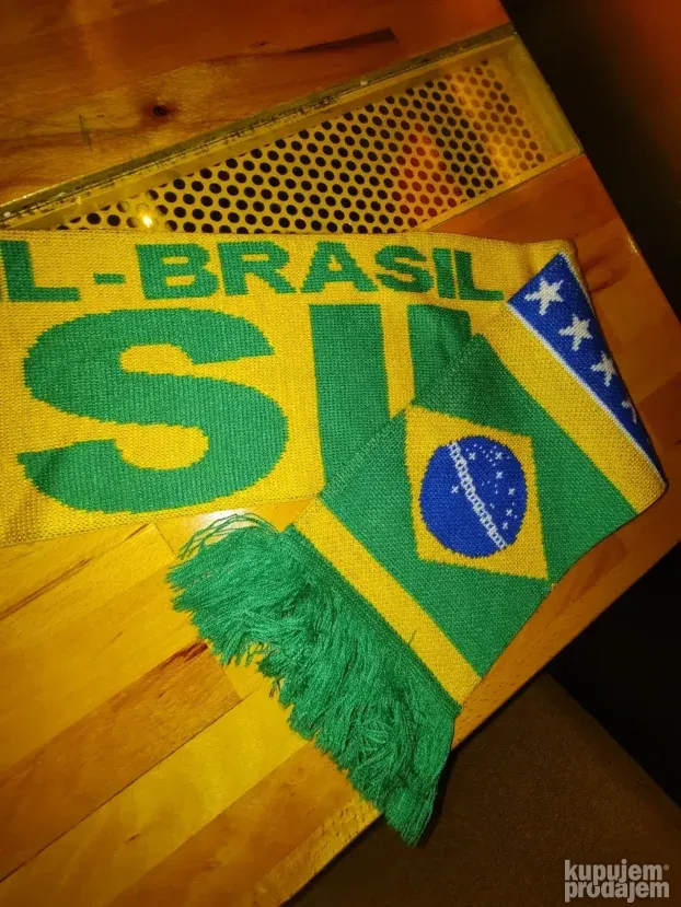 navijački šal brazilske fudbalske reprezentacije