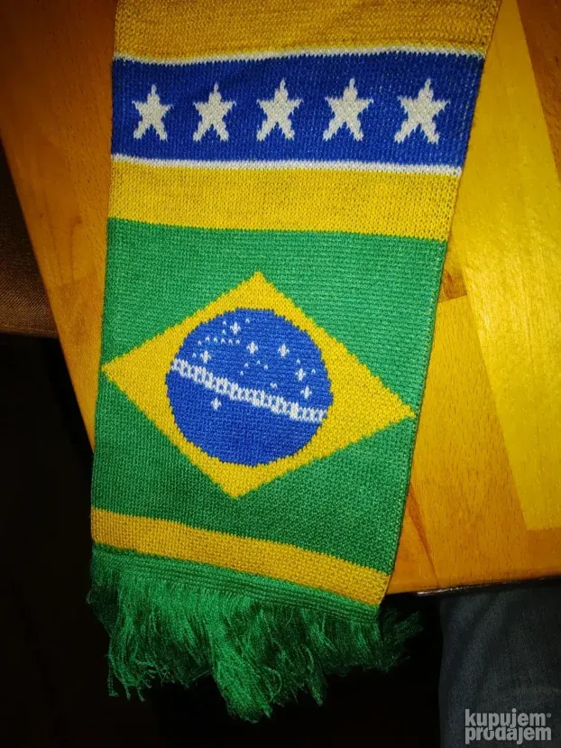 navijački šal brazilske fudbalske reprezentacije