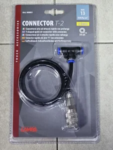 Brza spojka za vazduh T-2, sa produžetkom od 50 cm, fi6