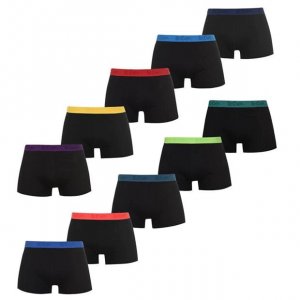 LEE COOPER 10 Pack Hipster Boxer Shorts Mens - 10 bexerica