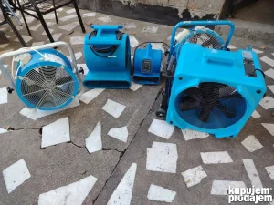 Industrijski građevinski ventilatori
