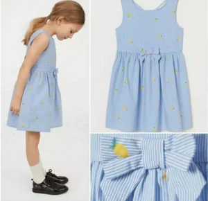 H&M haljina Limun NOVO!