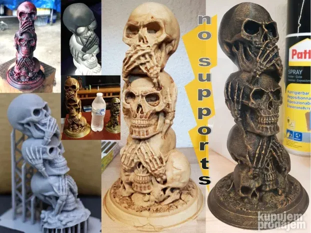 Statua Tri Mudre Lobanje