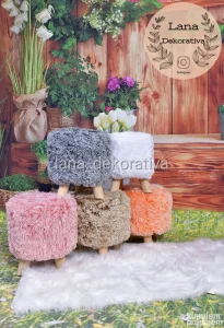 ČupavI Tabure NOVO u ponudi! Dostupno u 12 boja