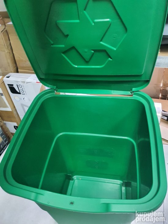 Plasticna Kanta za Smece 50L Zelena - Eko Master