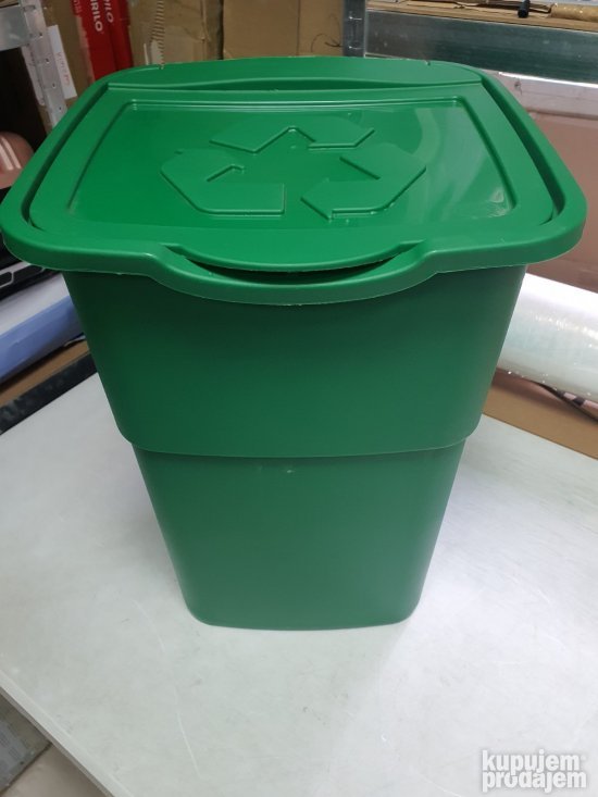 Plasticna Kanta za Smece 50L Zelena - Eko Master
