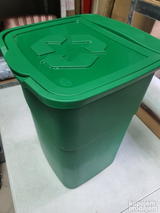 Plasticna Kanta za Smece 50L Zelena - Eko Master