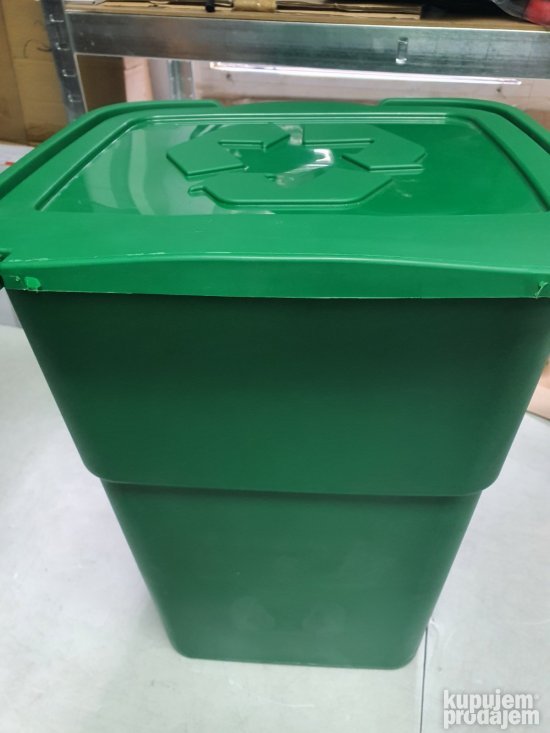 Plasticna Kanta za Smece 50L Zelena - Eko Master